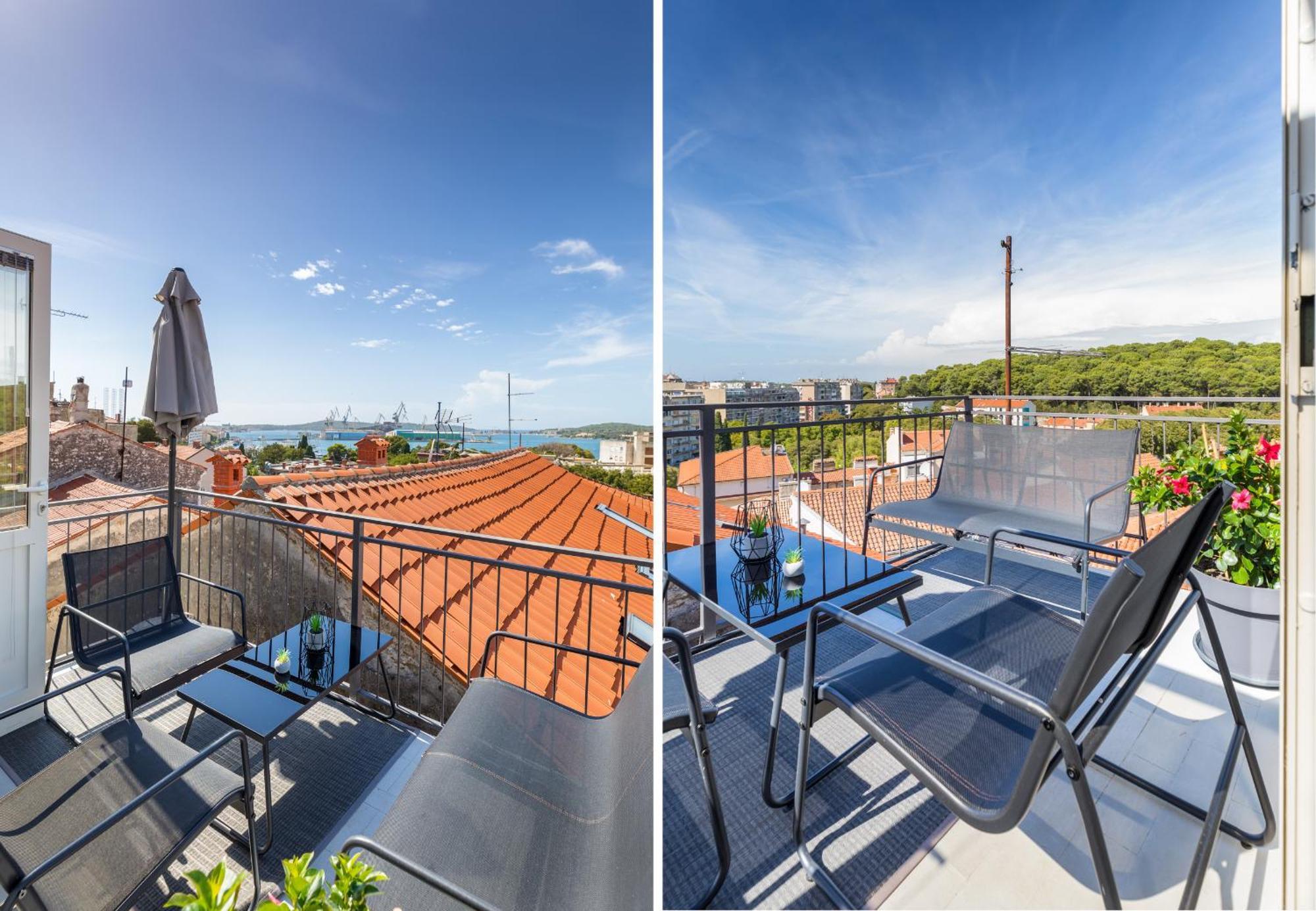Pula Bay View Apartment Bagian luar foto